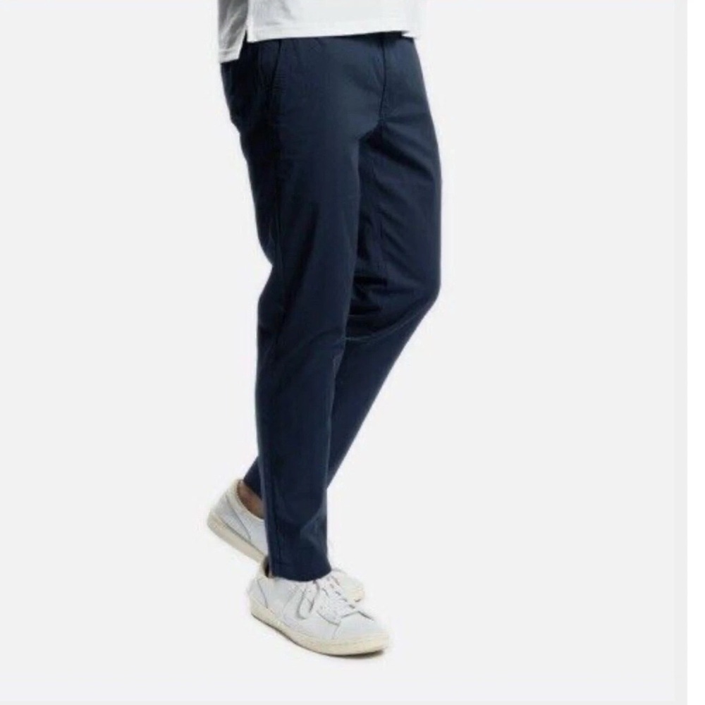 Peter Manning New York NWT Navy Blue Slim-fit Chino Pants